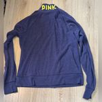 PINK - Victoria's Secret Victoria’s Secret pink zip up sweatshirt blue yellow jacket sweater Photo 1
