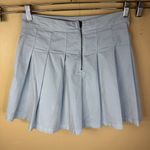 American Eagle American‎ Eagle Pleated Skirt Unlined Tennis Pickleball Country Club Size 4 Blue Photo 3