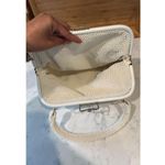 1950s Beaded Reversible Purse Vintage Top Handle Handbag Mid Century cottagecore Pink Photo 10