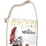 Disney  The Little Mermaid Vintage Gold Rose Gold Charm Necklace and Ring Bundle Photo 4