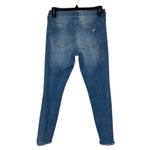 PacSun SZ 25 Ankle Jeggings Jeans Low-Rise Frayed Step Hems Zip-Fly Light Wash Photo 3