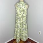 Hunter Bell ‎ Westin Midi Dress Green Gardenia Floral Sleeveless Photo 4