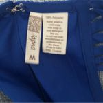 Japna 186.  Blue Criss Cross Strap Tank Top Photo 4