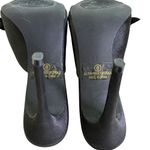 Olivia Jaymes Women's Shoes Sz 8 Stiletto Heels‎ Slide On Crystal Stud Bow Black Photo 7