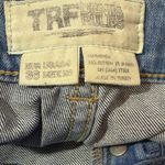 ZARA TRF Denim Rules Women's Sz 4 Blue Slim Straight Dark Wash Jeans Photo 2