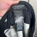 Liverpool  Los Angeles Women’s Black/White Reese Slim High Waisted Ankle Crop Sz8 Photo 4