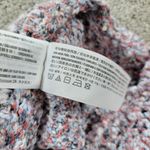 Hollister  Womens Crochet Top S Blue Pink Baby Doll Halter Cropped Scalloped Hem Photo 12