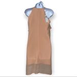 BCBGeneration Chiffon Slip Dress Blush Color Size Small Photo 3