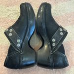 Ariat  Black Westlake Leather Clogs Floral Embossed Boho Western Comfort Shoes Photo 4