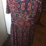 LuLaRoe paisley Fall colored Carly hi-low dress Photo 0