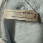 Anthropologie Lace Crochet Trim Blue White Cropped Tank Top Size medium Photo 10