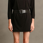 Avon Black 3/4 Sleeve Long Sweatshirt Photo 0