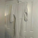 Uniqlo White Gauze Wrap Size Medium Photo 4