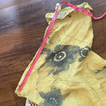 Tempo Paris  100% Lino Light Yellow Knit Top Photo 9