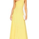 Susana Monaco One Shoulder Dress in Lemon Zest Photo 0