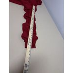 Gritty Soul Women Hoodie Top L Long Sleeve Full Zipper Y2K Whimsigoth Red Groovy Size L Photo 9