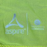 Aspire XL Open Back Strappy Neon Space Dye Sports Bra Boho Workout Gym Yoga Yellow Photo 2