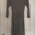 London Times  Black & Cream Midi Dress Photo 3