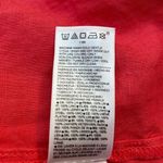 Athleta NWT 100% Linen Playa Wrap Dress in Passionfruit Coral, Pockets, … Photo 4