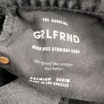 GRLFRND Revolve  The Karolina High Rise Straight Crop Jean Washed Black Size 28 Photo 8