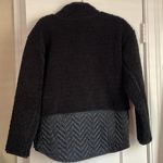 Athleta NWT Black Cozy Sherpa Snap Sweatshirt, size small Photo 8