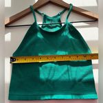 Free People movement Happiness Runs Crop Tank Green emerald XS S Photo 7