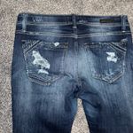 Buckle  Dark Blue Distressed Skinny Jeans Photo 2