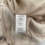 Adelyn Rae XS Kiara Long Sleeve Satin Jumpsuit Champagne Tan Beige New With Tags Photo 3