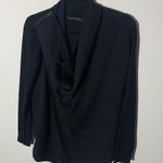ALLSAINTS  Drina Draped Black Wool Cardigan Size 0 Photo 1