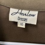 Harlow coat dress green women’s size 10 Photo 3