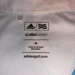 Adidas  Clima Cool Light Blue and White Sleeveless Top Size M Photo 1