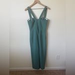 Gal Meets Glam  Nicole Square Neck Jumpsuit green size 6 Photo 5