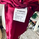 Boutique Backless Red Silk Crop Top Photo 7