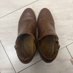 Natural Soul  Women's 9.5M Brown Faux Leather Candie Ankle Boots Photo 1