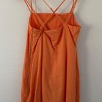 H&M Tangerine Linen Mini Dress Photo 6