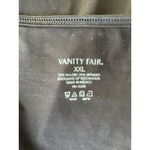 Vanity Fair Black Nylon Spandex Full Slip Dress Women's XXL Plus Size Photo 2