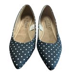 Serra Memory Foam Women's Slip On Flat Shoes Navy & White Polka Dots Size 9 Photo 3