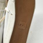 Madewell  White Orange Lace Up Sneakers Womens 8 Casual Comfort Shoes Some Wear Photo 6