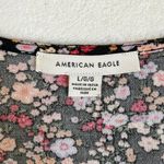 American Eagle Outfitters Women’s Long Sleeve Floral Dress Size Large Photo 4