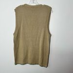 Vintage Napa Valley sweater vest size medium Tan Photo 3