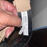 Universal Threads Universal Thread Women's Large‎ Studded Belt Faux Leather Tan Silver New Photo 4