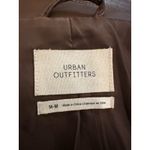 Urban Outfitters  Brown Jules Oversized Faux Leather Blazer Size Medium Photo 6