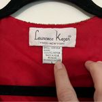 Laurence Kazar Vintage  Red Beaded Silk Jacket Size‎ L Holiday NYE Photo 4