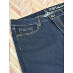 NY and Company Curvy Skinny Crop Jeans Dark Wash Women's 14 Large NYC Capri Blue Photo 3