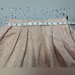 Talula Aritzia  Striped Shimmer Pleated Flair Mini Skirt Womens 2 Elasticic Waist Photo 8