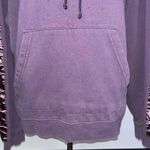 Urban Outfitters Women’s Plum Purple Heavyweight Hoodie Medium Hooded Sweatshirt Photo 2