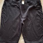 Faded Glory 🖤 Black Stretch Shorts 2X | Comfy Pull-On with Back Pockets🖤 ~XXL Photo 0