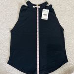 Free People  | Solid Side Knot Tie Knit Tank Top Photo 4