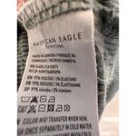 American Eagle Soft and Sexy Ribbed Strappy Tank Cropped Top Green Size Small Photo 3