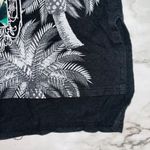 Attention  | Sleeveless Tank Top Mandala Palm Trees | Black | Womens | S Photo 2